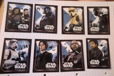Rogue One promo cards